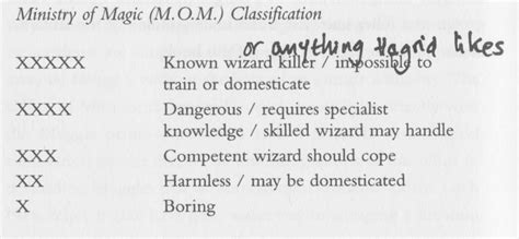 The Implications of the Ministry of Magic Classification System on Magical Research